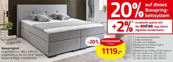 ROLLER Boxspringbett Angebot