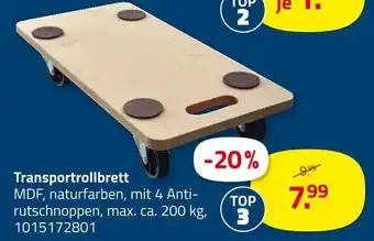 ROLLER Transportrollbrett Angebot
