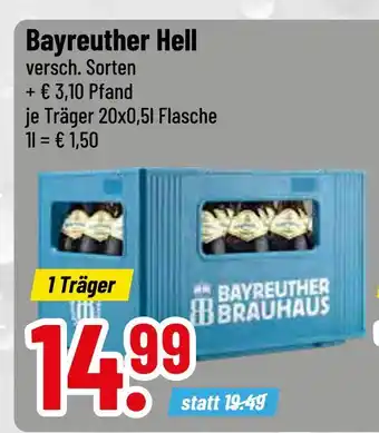 trinkgut Bayreuther brauhaus bayreuther hell Angebot