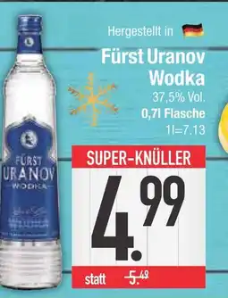 Edeka Fürst uranov wodka Angebot