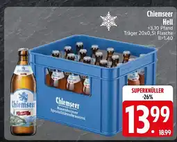 Edeka Chiemseer helles bier Angebot
