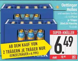 Edeka Oettinger helles Angebot