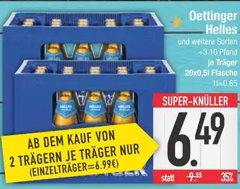 Edeka Oettinger helles Angebot