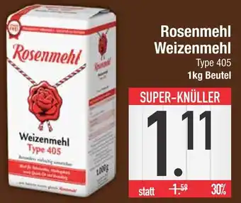 Edeka Rosenmehl weizenmehl type 405 Angebot