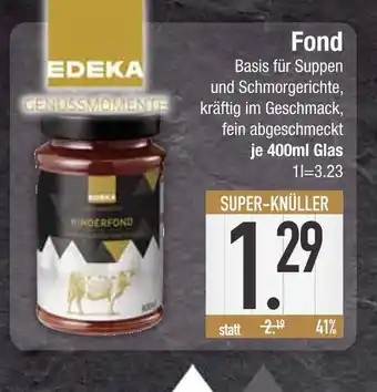 Edeka Edeka fond Angebot