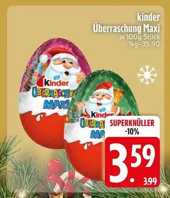 Edeka Kinder überraschung maxi Angebot