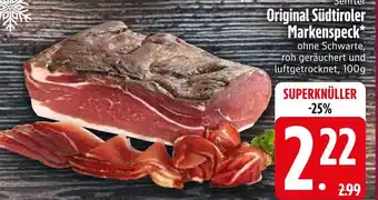 Edeka Senfter original südtiroler markenspeck Angebot