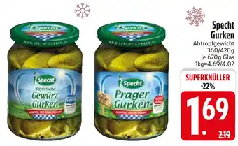 Edeka Specht gurken Angebot