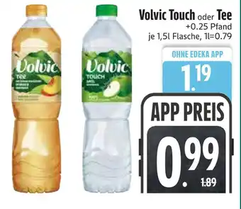 Edeka Volvic touch oder tee Angebot