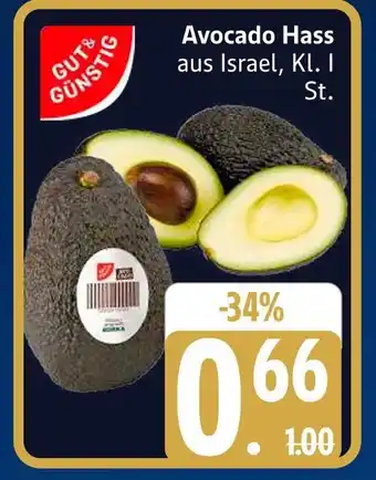 Marktkauf Gut & günstig avocado hass Angebot
