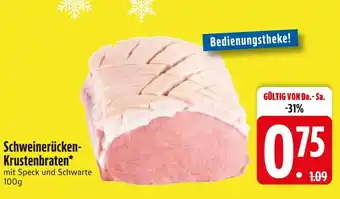 Edeka Schweinerücken-krustenbraten Angebot