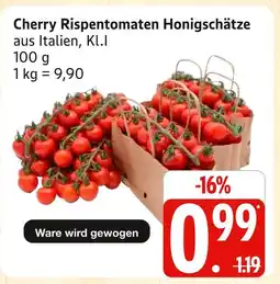 Marktkauf Cherry rispentomaten honigschätze Angebot