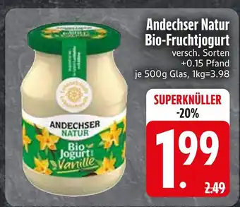 Edeka Bio-fruchtjogurt Angebot
