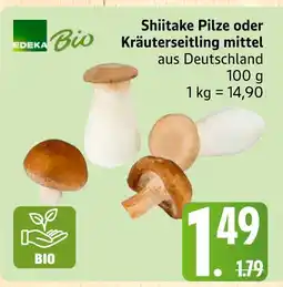 Marktkauf Edeka bio shiitake pilze Angebot