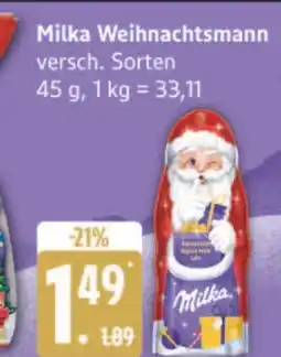 Marktkauf Milka weihnachtsmann Angebot