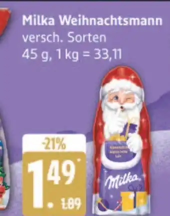 Marktkauf Milka weihnachtsmann Angebot