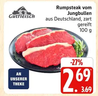 Marktkauf Gutfleisch rumpsteak vom jungbullen Angebot