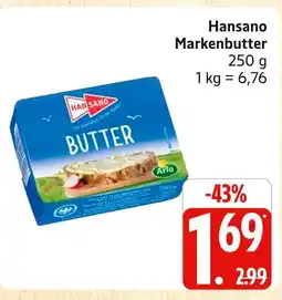 Marktkauf Hansano markenbutter Angebot