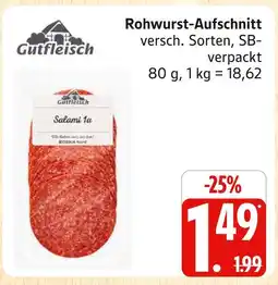 Marktkauf Gutfleisch salami 1a Angebot