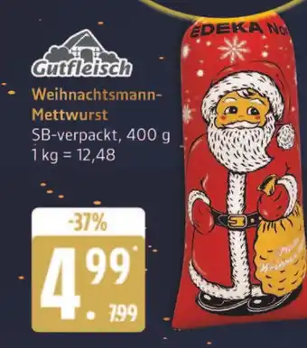 Marktkauf Gutfleisch weihnachtsmann-mettwurst Angebot
