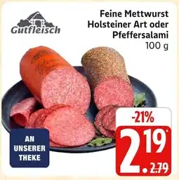 Marktkauf Gutfleisch feine mettwurst holsteiner art Angebot