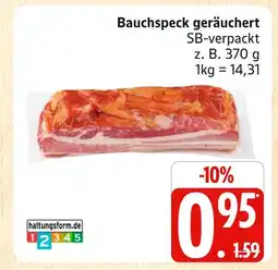 Marktkauf Bauchspeck geräuchert Angebot