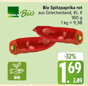 Marktkauf Edeka bio bio spitzpaprika rot Angebot
