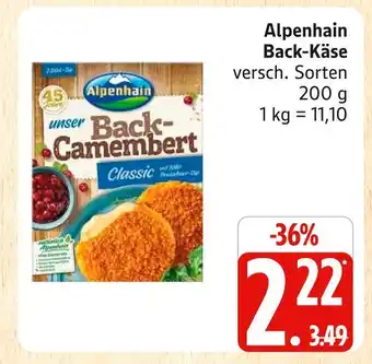 Marktkauf Alpenhain back-käse Angebot