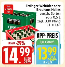 Marktkauf Erdinger weißbier Angebot