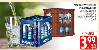 Marktkauf Magnus,wittenseer mineralwasser Angebot