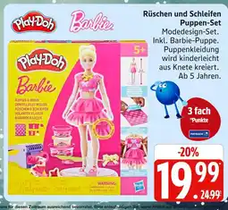 Marktkauf Play-doh barbie rüschen und schleifen puppen-set Angebot