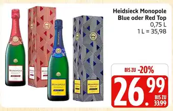 Marktkauf Heidsieck monopole blue top Angebot