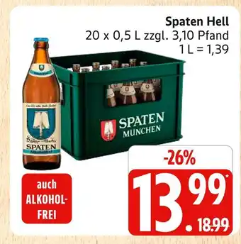Marktkauf Spaten hell Angebot