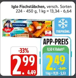 Marktkauf Iglo fischstäbchen Angebot