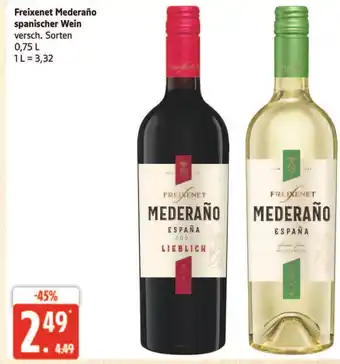 Marktkauf Freixenet mederano lieblich Angebot