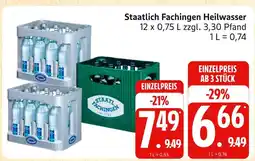 Marktkauf Staatlich fachingen heilwasser Angebot