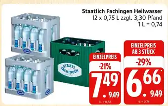 Marktkauf Staatlich fachingen heilwasser Angebot