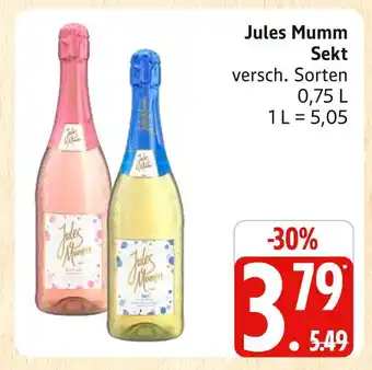 Marktkauf Jules mumm sekt Angebot
