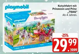 Marktkauf Playmobil kutschfahrt mit prinzessin und prinz Angebot