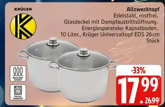Marktkauf Krüger universaltopf eds 26cm Angebot