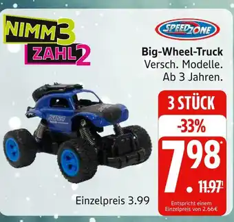 Marktkauf Speedzone big-wheel-truck Angebot