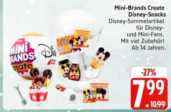 Marktkauf Mini-brands create disney-snacks Angebot