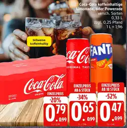 Marktkauf Coca-cola coca-cola koffeinhaltige limonade Angebot