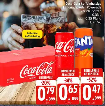 Marktkauf Coca-cola coca-cola koffeinhaltige limonade Angebot