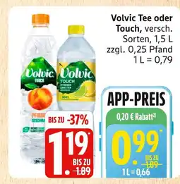 Marktkauf Volvic touch pfirsich geschmack Angebot