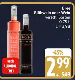 Marktkauf Bree glühwein oder wein Angebot