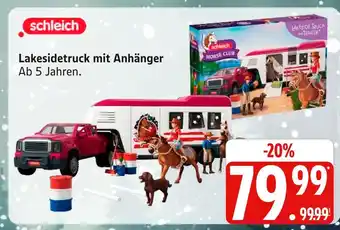 Marktkauf Schleich lakesidetruck mit anhänger Angebot