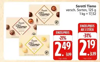 Marktkauf Sarotti tiamo amaretto Angebot