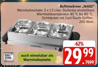 Marktkauf Gourmetmaxx buffetwärmer 16442 Angebot