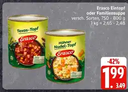 Edeka Erasco texas-topf Angebot